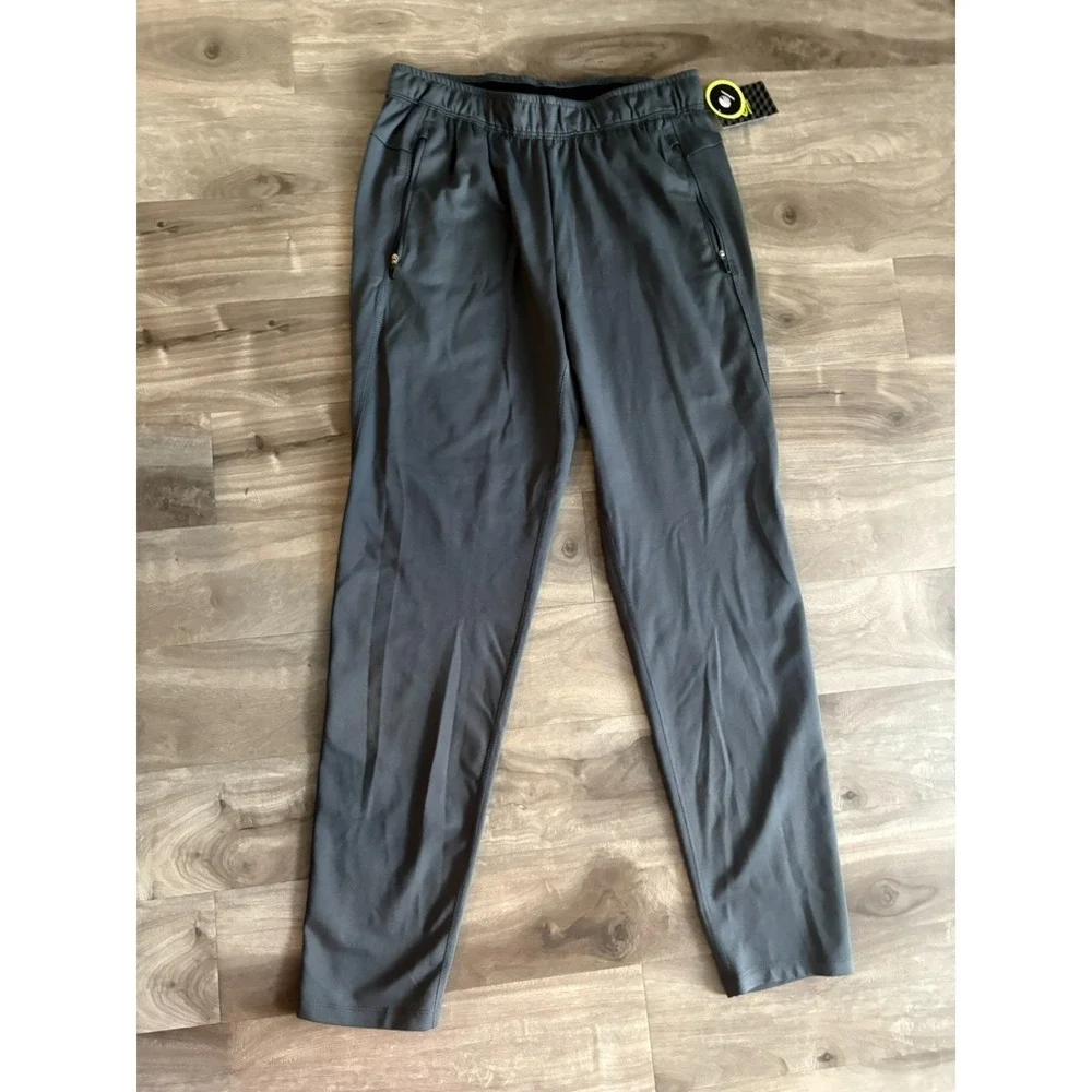 NWT Athletic Works Mens‎ Gray Mid Rise Stretch Sweatpan Size M (32-34)
